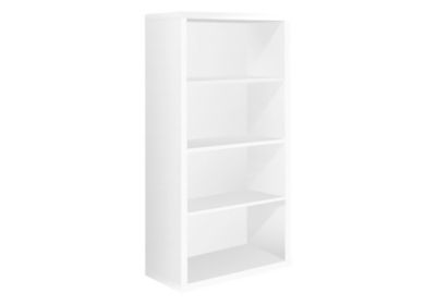 Monarch Specialties 3-Shelf Adjustable Bookcase, Espresso