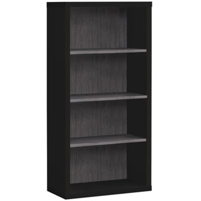 Monarch Specialties 3-Shelf Bookcase, Adjustable, Espresso