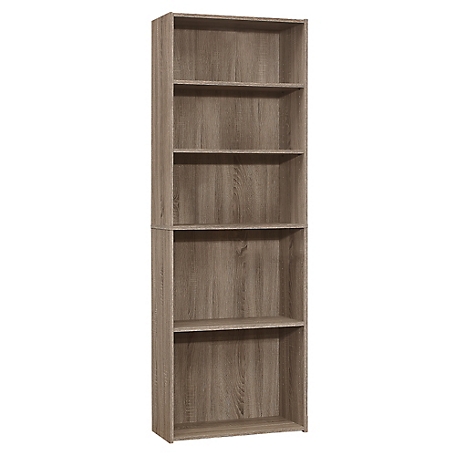 Monarch Specialties 5-Shelf Bookcase