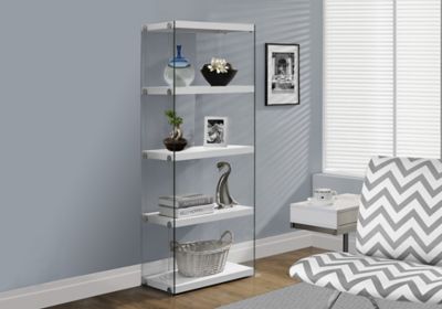 Image showing  4-Shelf Fixed Bookcase
