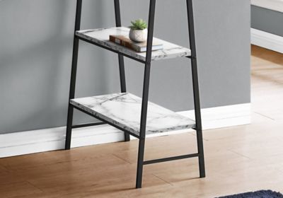 Image showing  47.25 in. 3-Tier Computer Desk with 4 Open Shelves