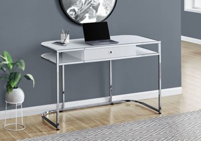 Image showing  47.25 in. Sleek Computer Desk with Storage