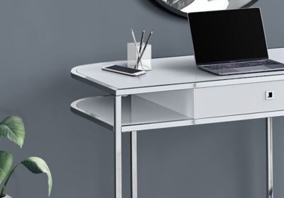 Image showing  47.25 in. Sleek Computer Desk with Storage