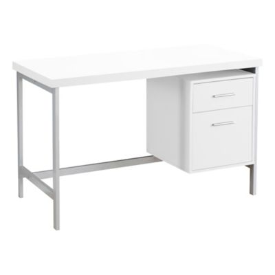 Monarch Specialties Computer Desk with 2 Storage Drawers