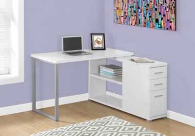 Image showing 1 th Monarch Specialties Left or Right Facing Computer Desk with 3 Drawers