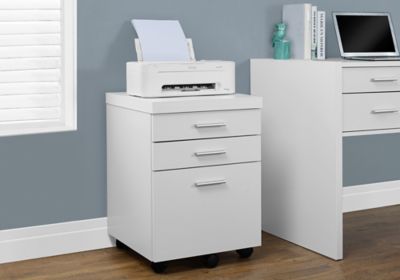 Image showing  3-Drawer Filing Cabinet on Castors