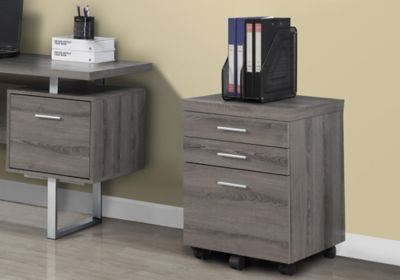 Image showing  3-Drawer Filing Cabinet on Castors