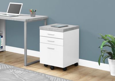 Image showing  3-Drawer Filing Cabinet on Castors