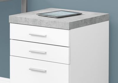 Image showing  3-Drawer Filing Cabinet on Castors
