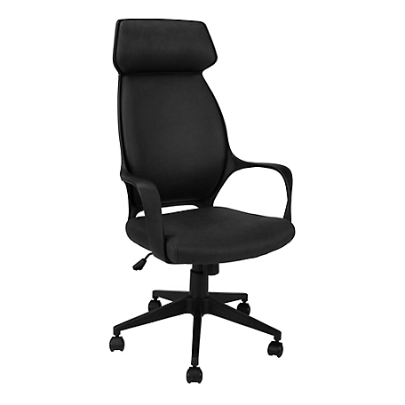 Monarch Specialties Microfiber High-Back Office Chair