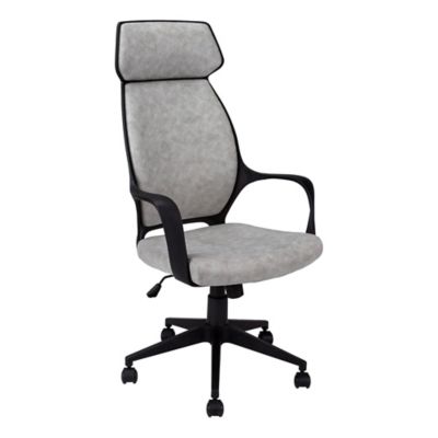 Monarch Specialties Microfiber High-Back Office Chair