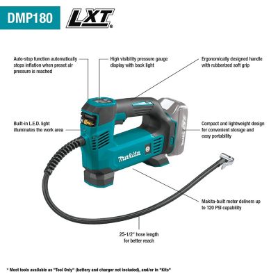 Image showing  18V LXT Cordless Lithium-Ion Inflator, Tool Only