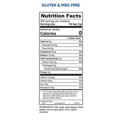 Image showing  Pork Dry Rub, 13.75 oz.