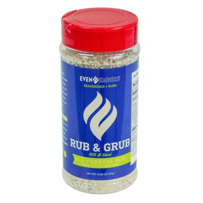 Image showing  Premium Seasoning Rubs Set with 13 oz. Hot Chicken, 13.75 oz. Pork, 12 oz. Beef and 14.5 oz. All-Purpose