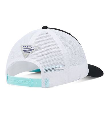 Image showing  Unisex Adult PFG Fish Flag Mesh Snapback Ball Cap