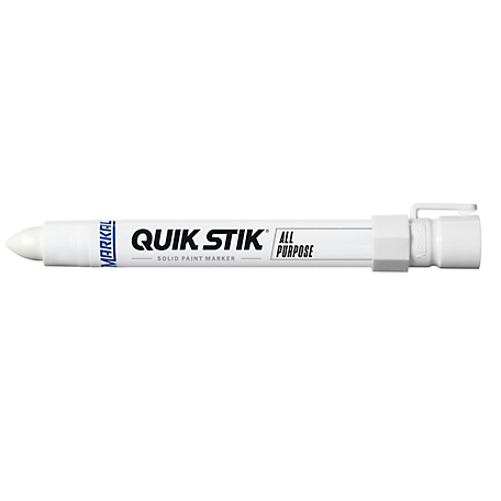 White Markal B-Paintstik Paint Marker 80220 - MacDonald Industrial Supply