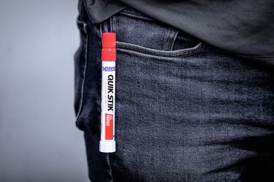 Image showing  Quick Stick Solid Paint Marker, White