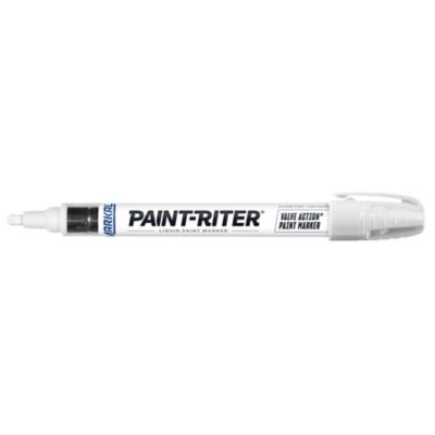 Image showing  Valve Action Liquid Paint Marker, White