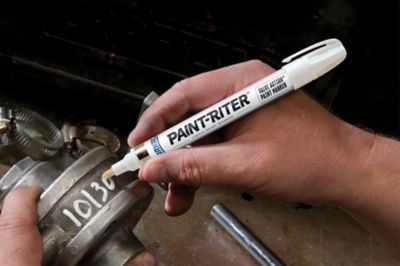 Image showing  Valve Action Liquid Paint Marker, White