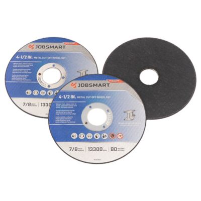 Image showing  0.07 in. x 7/8 in. x 115 mm Metal Cut-Off Wheels, 25-Pack