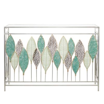 Image showing  Multicolor Metal Contemporary Console Table, 30 in. x 44 in. x 15 in.