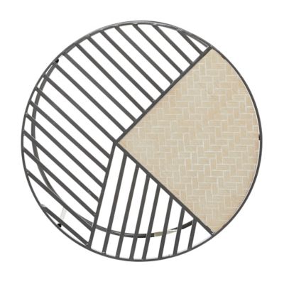 Image showing  Black Metal Contemporary Accent Tables, 15 in., 19 in., 2 pc.