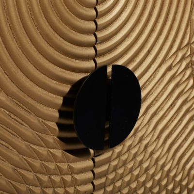 Image showing  33 in. x 30 in. x 14 in. Contemporary Wood Cabinet, Bronze