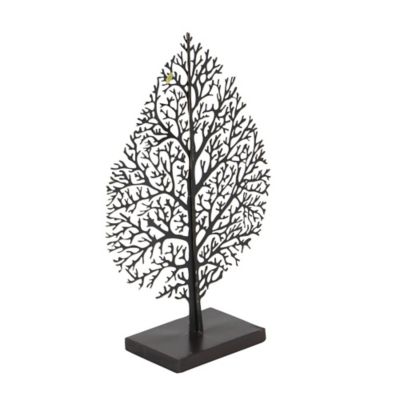 Image showing  Gold Metal Traditional Nature Sculpture, 16 in. x 11 in. x 4 in.