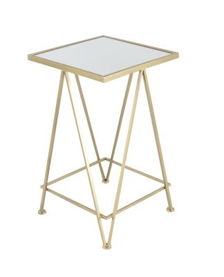 Image showing  Metal Contemporary Accent Tables, Gold, 2-Pack