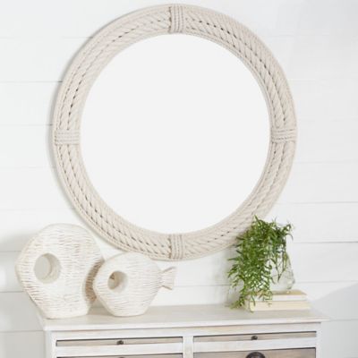 Harper & Willow Ceramic Coastal Fish Sculptures, 13 in., 9 in., White, 2 pc.