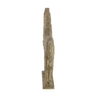 Image showing  Polystone Vintage Horse Sculpture, 19 in. x 12 in. x 3 in., Beige