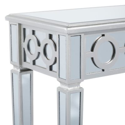 Harper & Willow Silver Glam Wood Console Table, 32 in. x 47 in.