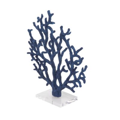 Image showing  Blue Polystone Coastal Nature Sculpture, 16 in. x 14 in. x 4 in.