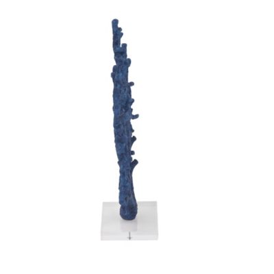 Image showing  Blue Polystone Coastal Nature Sculpture, 16 in. x 14 in. x 4 in.
