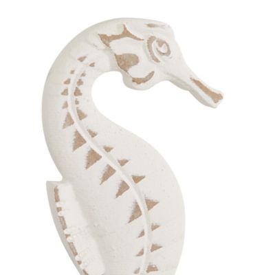 Image showing  Plastic Coastal Sea Animal Sculptures, 13.25 in., 13.25 in., 13 in., White, 3 pc.
