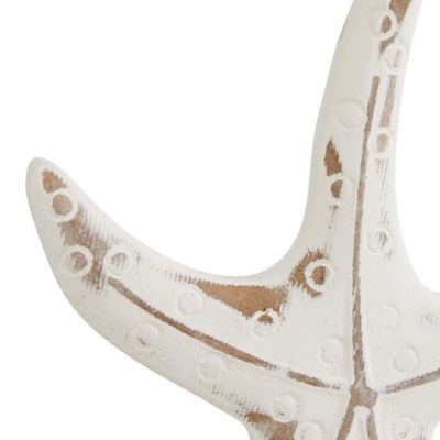 Image showing  Plastic Coastal Sea Animal Sculptures, 13.25 in., 13.25 in., 13 in., White, 3 pc.