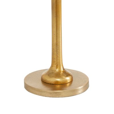 Image showing 5 th Harper & Willow 10 in. Aluminum Glam Candle Holders, Gold, 3-Pack