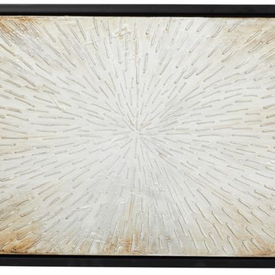 Image showing  Brown Glam Abstract Canvas Wall Art, 20 in. x 71 in.