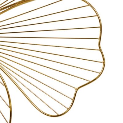 Image showing  Gold Metal Glam Wall Decor, 3 pc.
