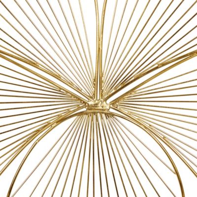 Image showing  Gold Metal Glam Wall Decor, 3 pc.