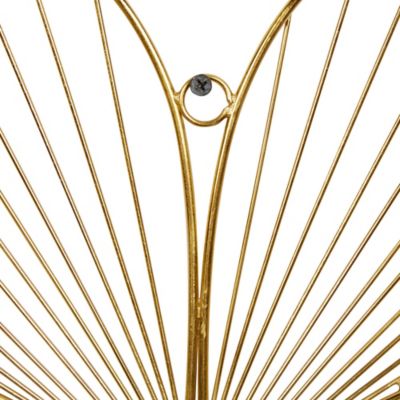 Image showing  Gold Metal Glam Wall Decor, 3 pc.