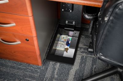 Image showing 6 th Barska Floor Safe with Key Lock, 0.22 cu. ft.