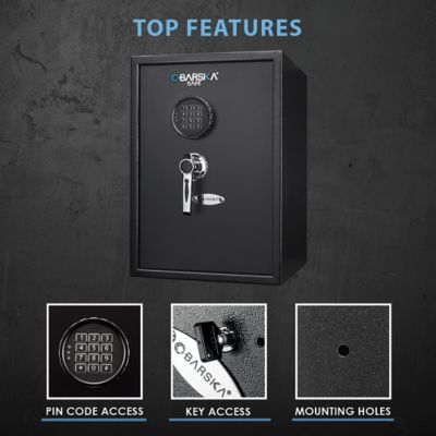 Image showing 7 th Barska Large Keypad Safe, 1.45 cu. ft.