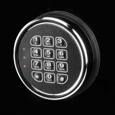 Image showing  Keypad Jewelry Safe, 14 in. x 18 in. x 17.5 in., Black