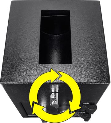 Image showing  Rotary Depository Safe, 1.15 cu. ft.