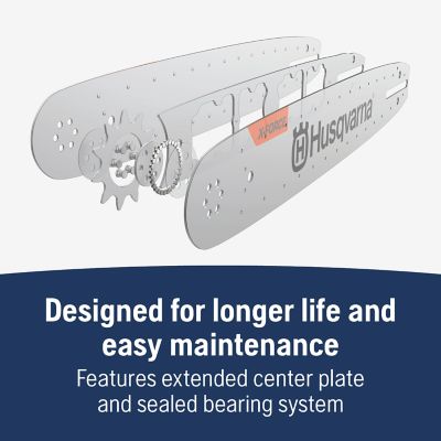 Image showing  18 in. Lam XF-250 Chainsaw Guide Bar, 0.325 in. Pitch, 0.050 in. Gauge, 72 Drive Links