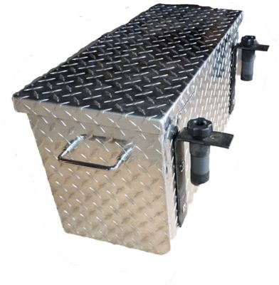 Hornet Outdoors Polaris Aluminum Diamond Plate Medium Tool Box, Fits Full-Size and Mid-Size Rangers, General