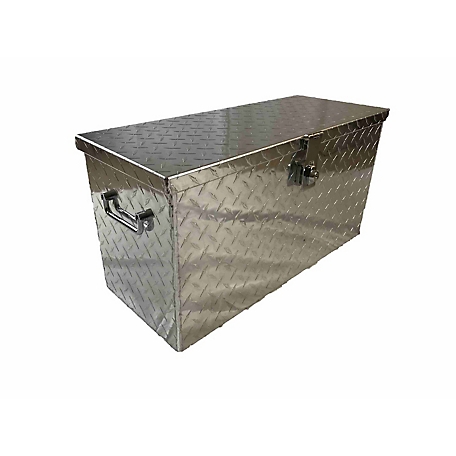 Hornet Outdoors Polaris Direct Attach Aluminum Diamond Plate Small Tool Box,  Fits All Polaris Ranger General Models, Black at Tractor Supply Co.