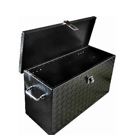 Hornet Outdoors Polaris Black Aluminum Diamond Plate Medium Tool Box, Fits  Full-Size and Mid-Size Rangers, General at Tractor Supply Co.