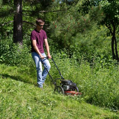 Image showing 8 th Toro 22 in. Gas-Powered 163cc 4-Cycle Briggs & Stratton Engine Walk Behind String Mower